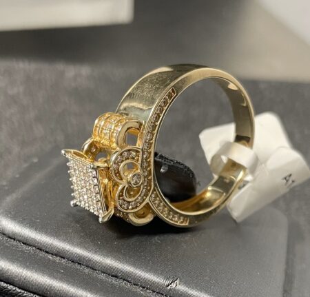 anillo princesa 14k zirconia Size size6 Weight 6.83gr