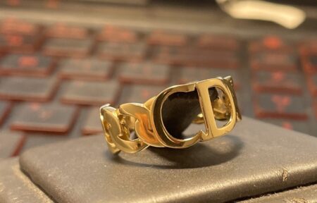 anillo CD 14k Size size8 Weight 3.4gr
