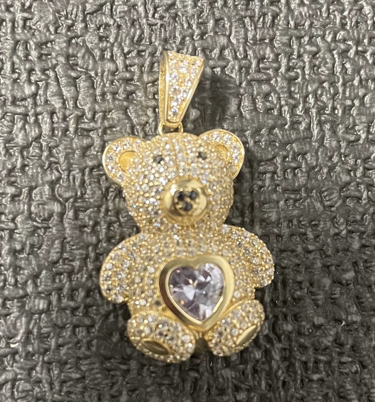 dije 10k zirc B/Azul marina Weight 5.3gr