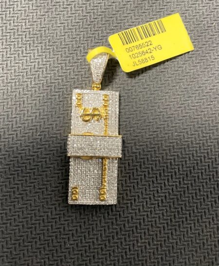 dije Diam. billete 10k diamante Weight 0.99ctw