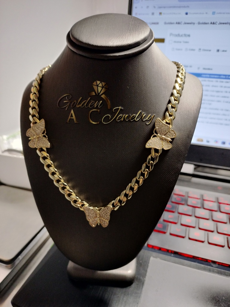 Gargantilla 10k zirc B Size size18/6.7mm Weight 27gr