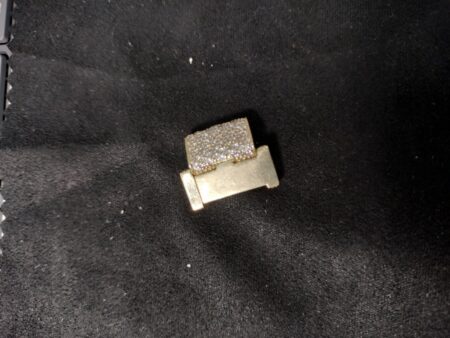 cierrre c/zirc cierre cadena c/zirc 10k zircB Weight 4.3gr