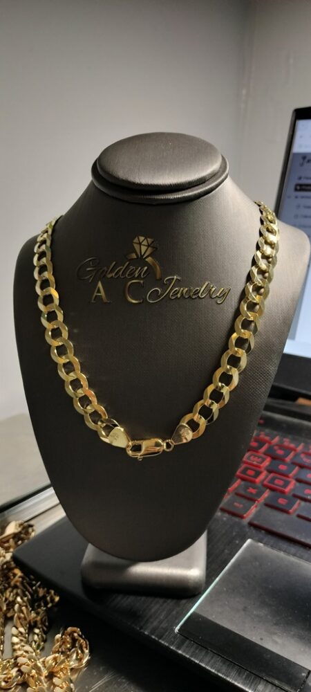 cadena c/brillo 14k Size size24/9.5mm Weight 51.3gr