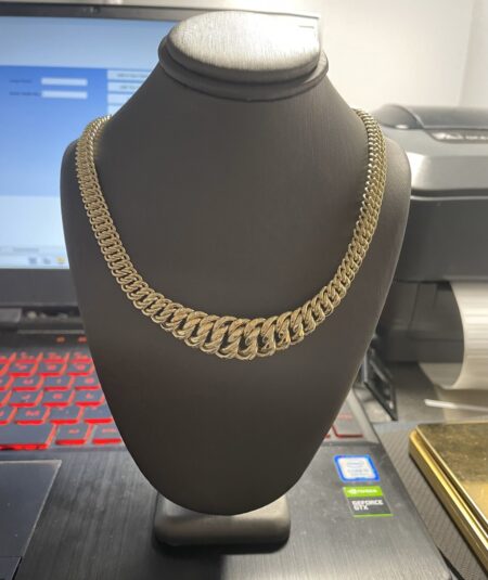 Gargantilla princesa 14k Size size18/7-15mm Weight 21.1gr