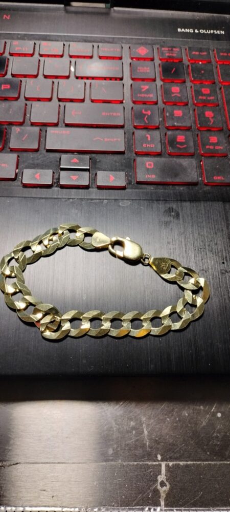 manilla c/brillo 14k Size size8/11mm Weight 26.3gr