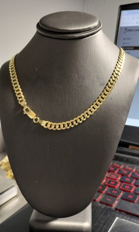 cadena c/brillo 10k Size size16.5/6mm Weight 12.1gr