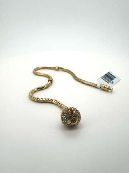 pulse pandora without charms 10k zirc B Size size7.5/2.4mm Weight 6.5gr