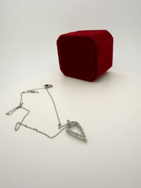 chain/pendantdiam drop/diam 10k diam Size size18/1mm Weight 0.25ctw