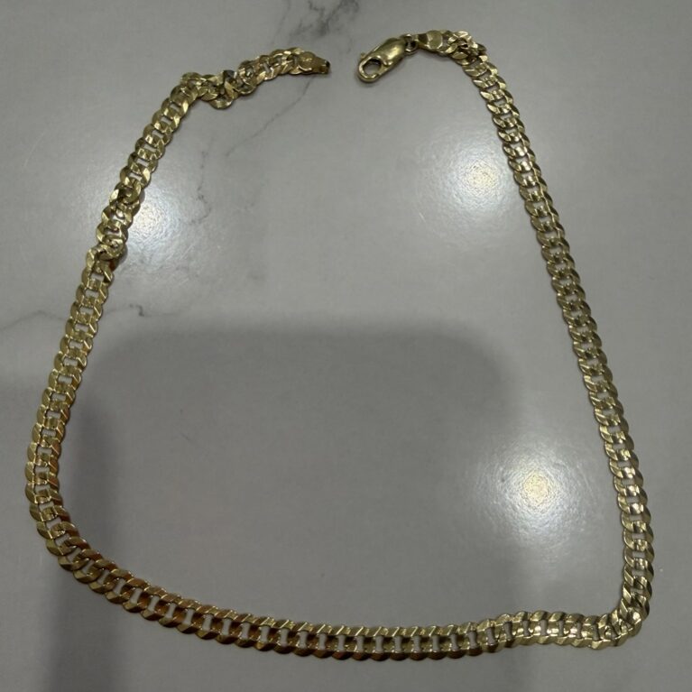 cadena c/brillo 10k Size size16/6mm Weight 11.8gr