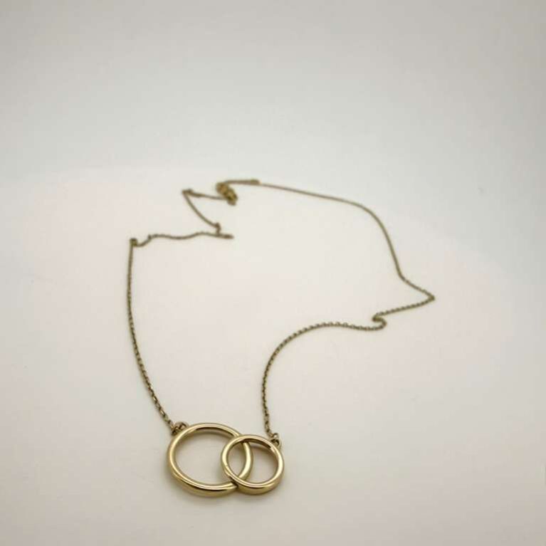 chain/pendant chain /thread w a loop 2 10k Size sz17.5/0.65mm Weight 1.6gr