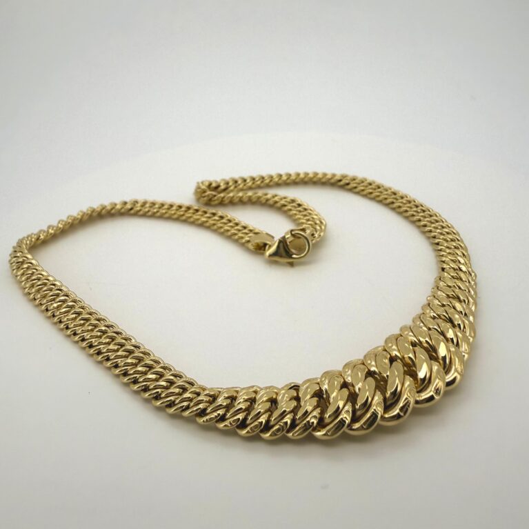 choker princess 10k Size sz16/76-14mm Weight 14.95gr