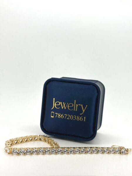 bracelet bracelet tennis 10k zircW Size 3.4mm size 7 Weight 5.8gr