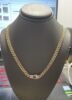 cadena monaco c/zirc S 14k zirconia Size size16/5mm Weight 11.45gr