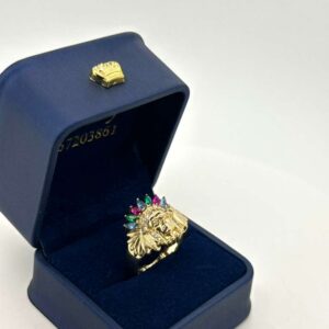 Ring 10k Colored zirconia Size size 10.5 Weight 3.3gr