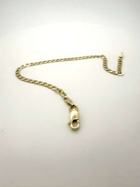 bracelet bright cut 10k Size size7.2/3mm Weight 2.25gr