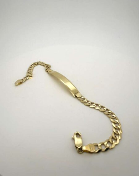 bracelet bracelet for name 10k Size size8.5/5.7mm Weight 7.45gr