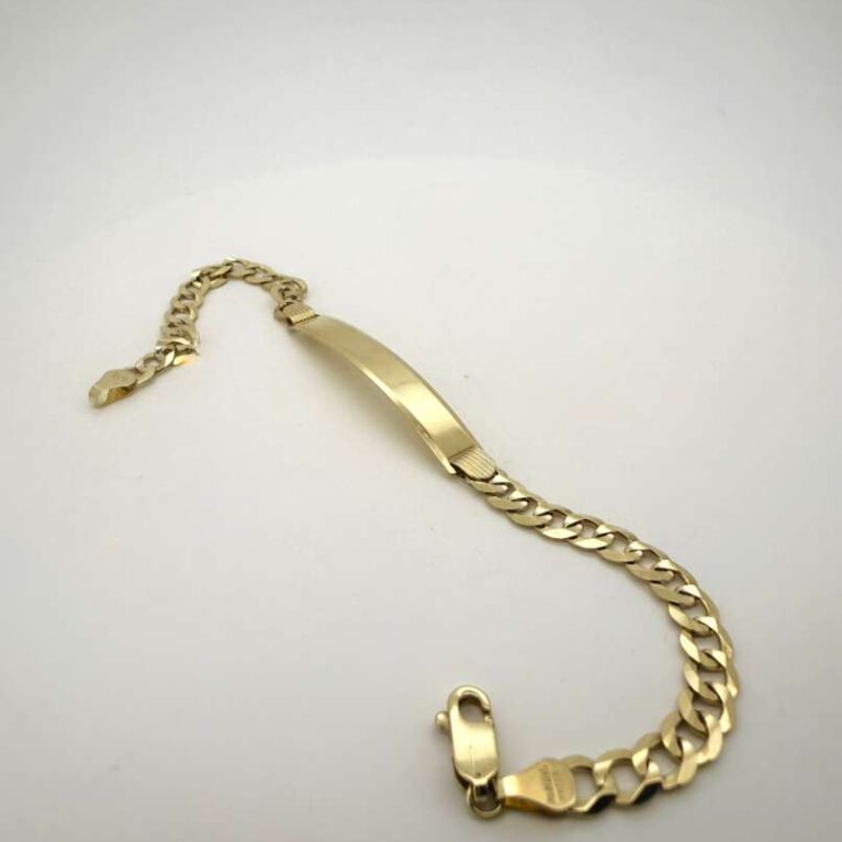 bracelet bracelet for name 10k Size size8.5/5.7mm Weight 7.45gr