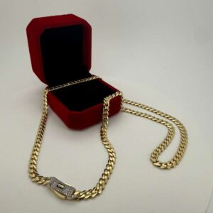 chain monaco chain 10k Size size18-5mm Weight 10.5gr