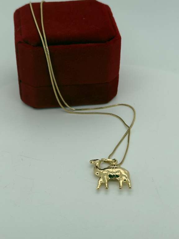 chain and pendat chain and pendat 18k Size size 18/1mm Weight 4.3gr