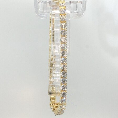 bracelet silver 925 tennis w /zirc silver 925 zirc W size8/4.3mm 17.gr