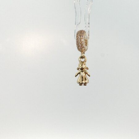 charms girls 14k zirc W 2.2gr