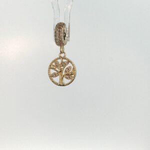 charms tree of life 14k zirc W 1.9gr