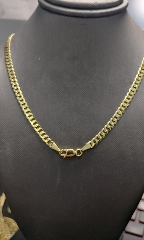 cadena c/brillo 10k Size size23.5/4mm Weight 8.7gr