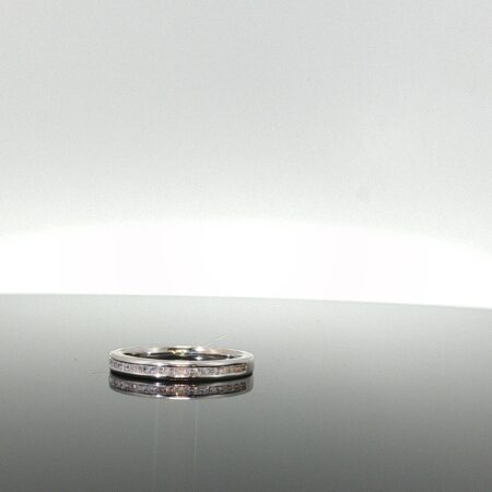 Ring singler ring 14k zirc W size7 2.85gr