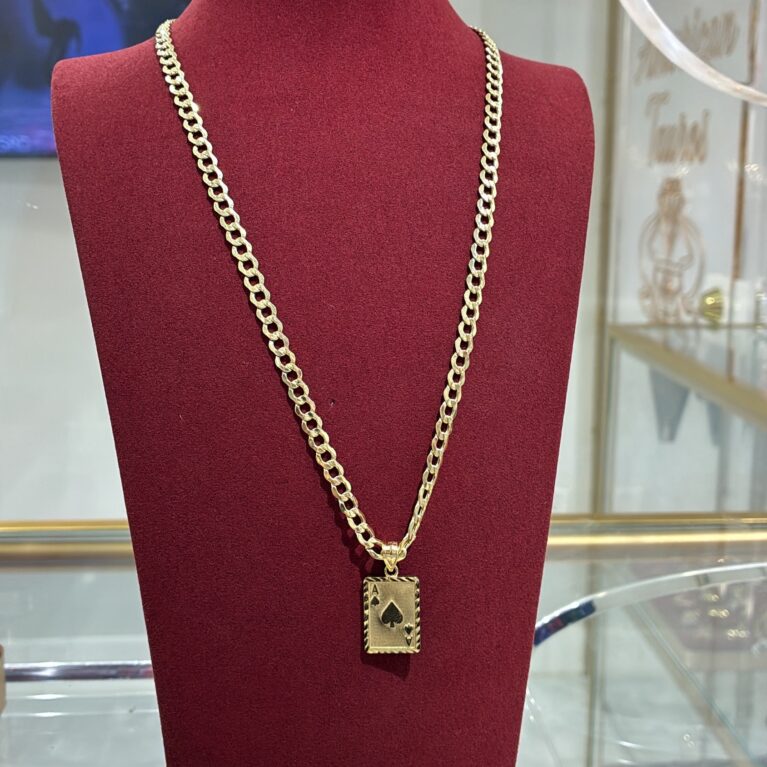 Chain 10k con dije 10k