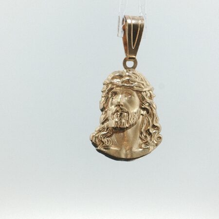 pendent christ like face 10k Weight 3.3gr