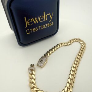 bracelet monaci S w/zirc 10k zirc W size7.5/6mm 4.9gr