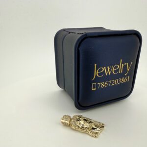 chain /pendant Face of christ 10k zircw 2.1gr