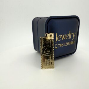 chain /pendant dollar pendant 10k 3.6gr