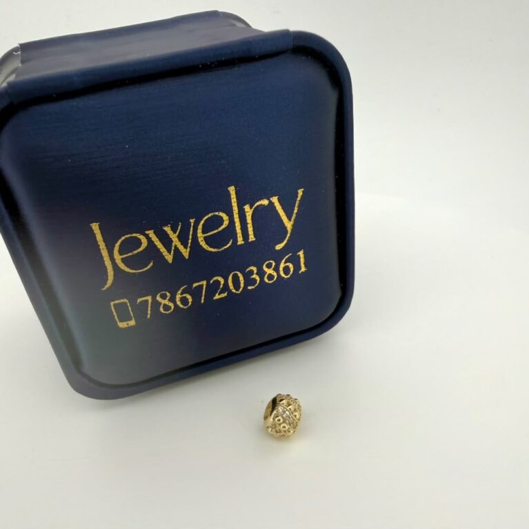 charms barrel 10k zirc W 0.75gr