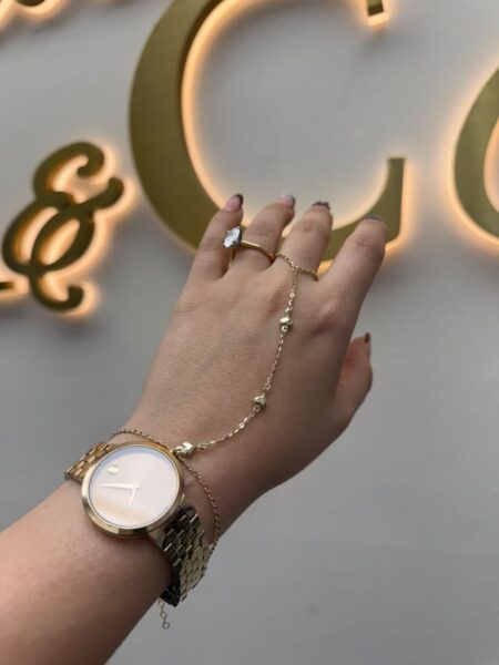 cloned bracelet cloned 10k zirc W size-std 1.83gr