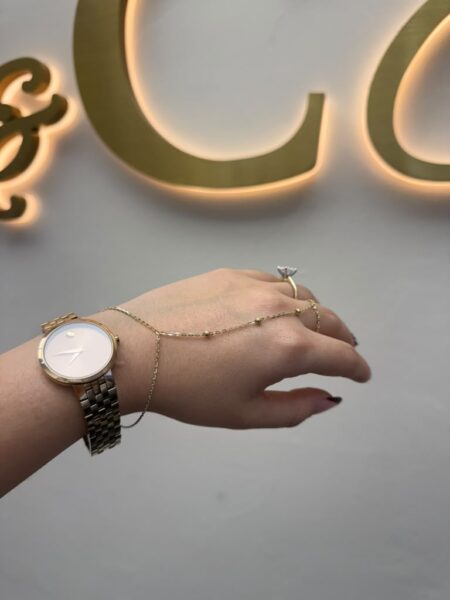 cloned bracelet cloned 10k zirc W size-std 1.81gr