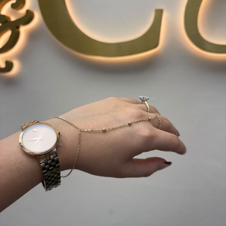 cloned bracelet cloned 10k zirc W size-std 1.81gr