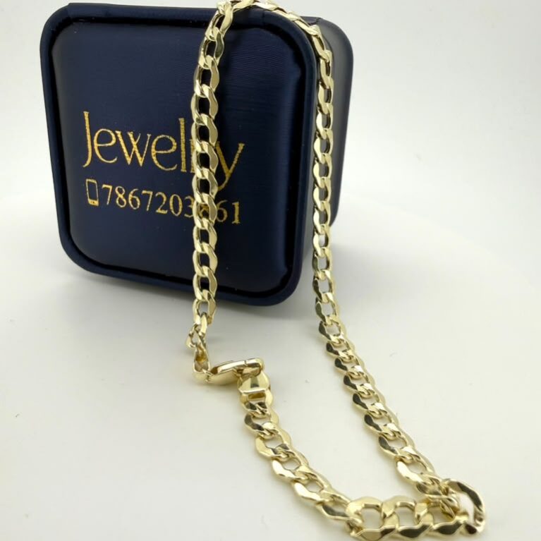 Ankle bracelet brilliant court 10k size10/4.6mm 2.9gr