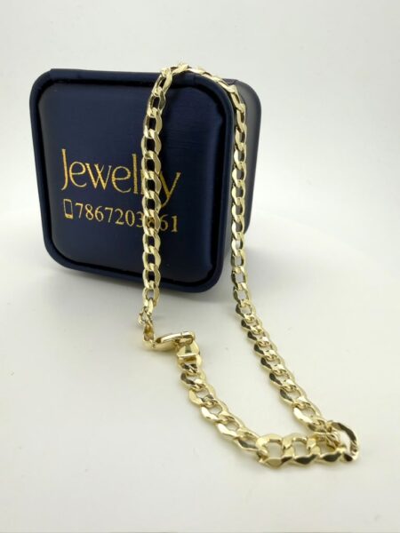Ankle bracelet brilliant court 10k size10/5.6mm 4.15gr