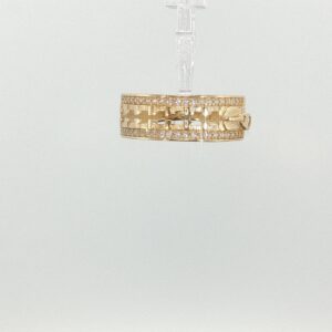 Ring ring 14k zircW size 8.5 3gr
