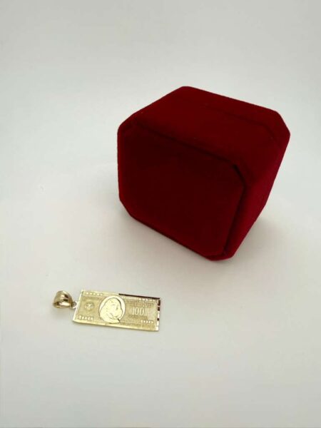 pendant 100-unit banknote 10k Size 1.1'' Weight 1.15gr