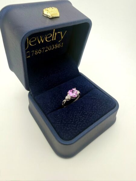 Ring heart 10k zirc size 2.5 1.4gr