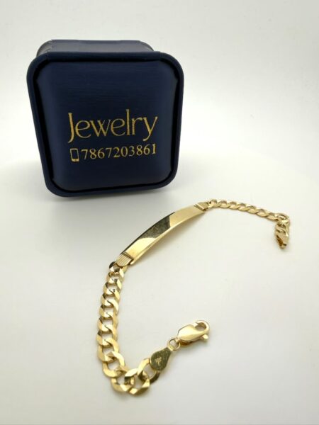 bracelet Plate. 14k Size Weight 7.2gr