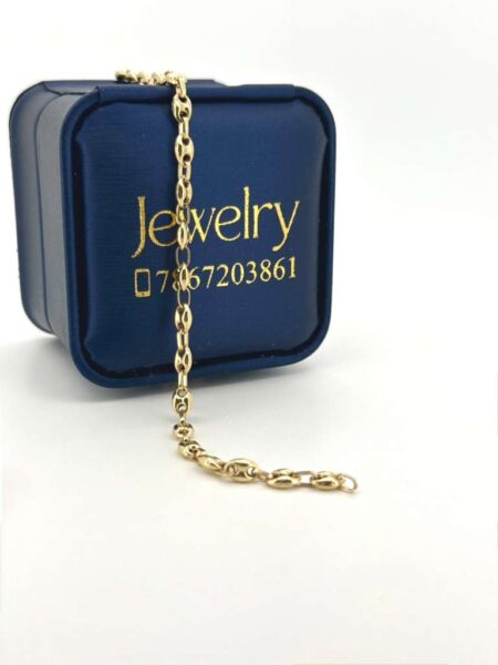 Bracelet 10k Size 7/4mm Weight 2.7gr