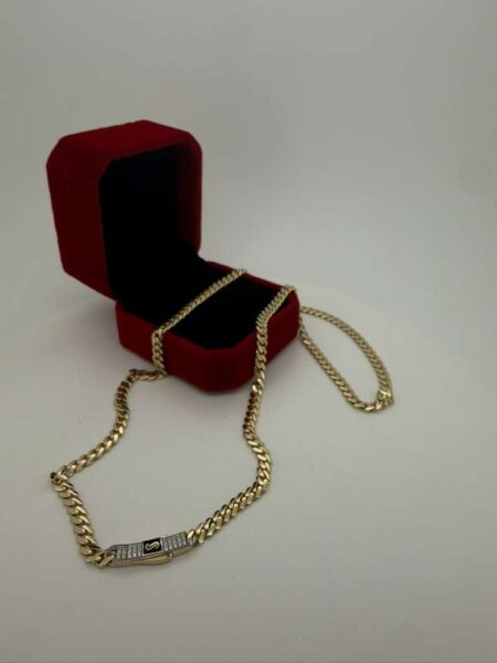 Chain Monaco 10k Size 16/5mm Weight 9.4gr