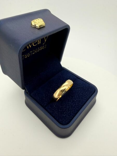 Ring aliance 10k size10/4mm 3.3gr