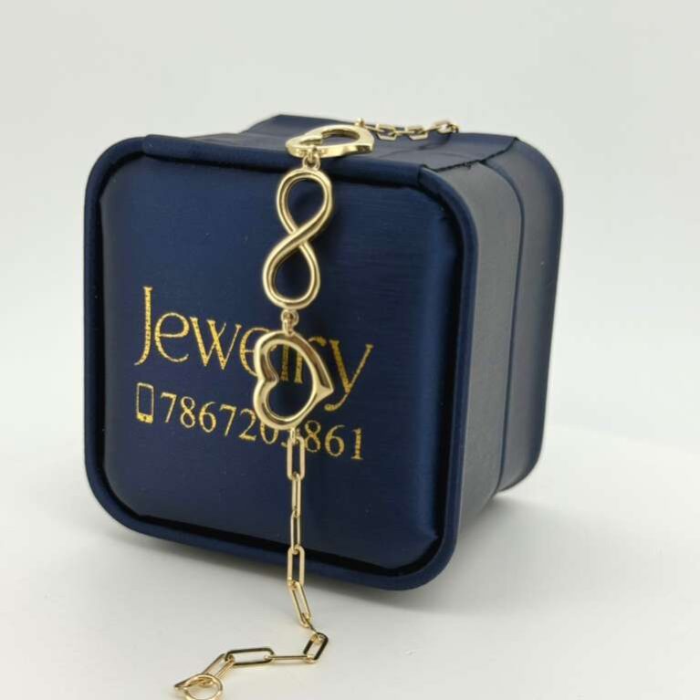 Bracelet 10k Size 7 Weight 2.7gr