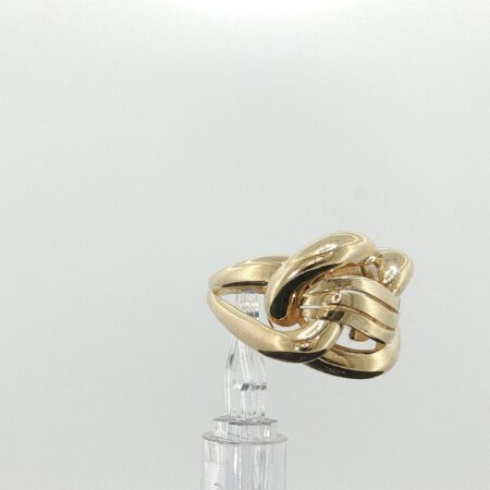 Ring knot 10k  size8 Weight 3.35gr