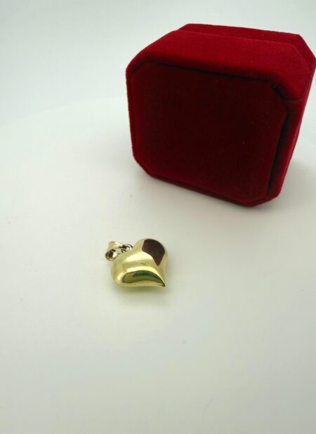pendant Ballon heart 10k Size 1.5" Weight 4.55gr
