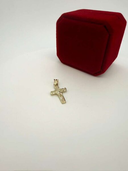 pendant crucifix w/hands 10k Size 1'' Weight 1.gr